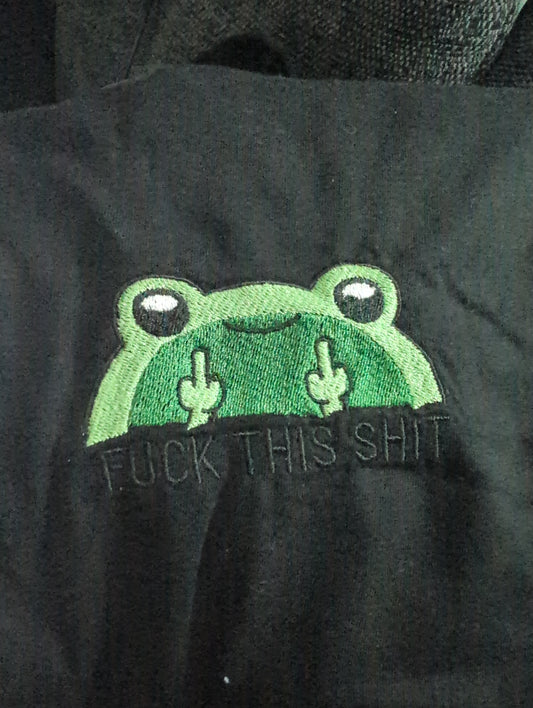 Oopsie Male "FUCK THIS SHIT" Small T-Shirt
