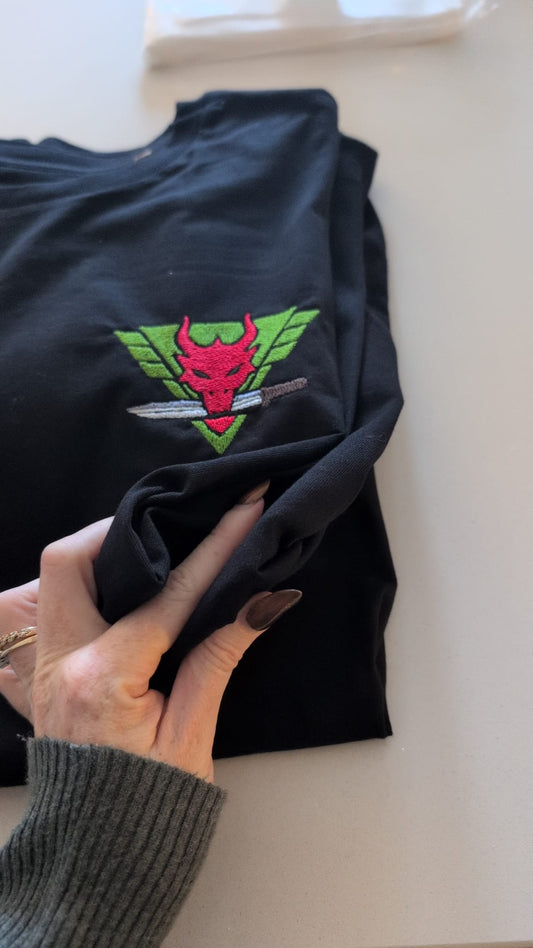 Custom Design T-shirt embroider