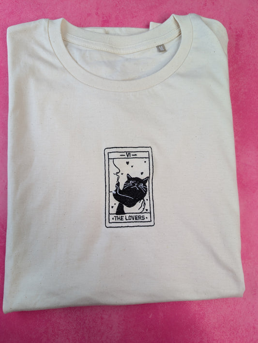 Female Fit Cat Lover Tarot Card Design