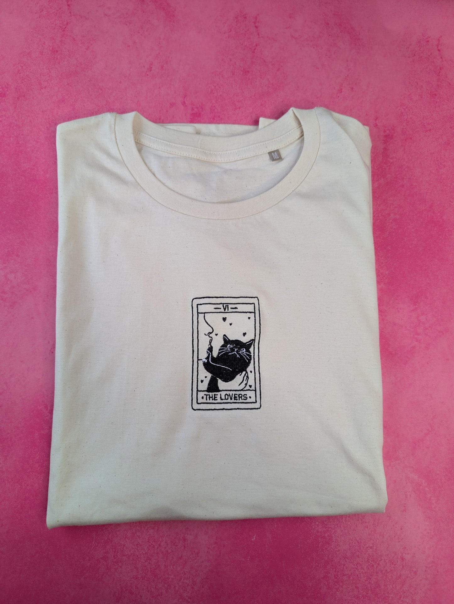 Male Fit Cat Lover Tarot Card Design
