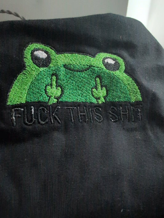 Oopsie Male "FUCK THIS SHIT" Small T-Shirt