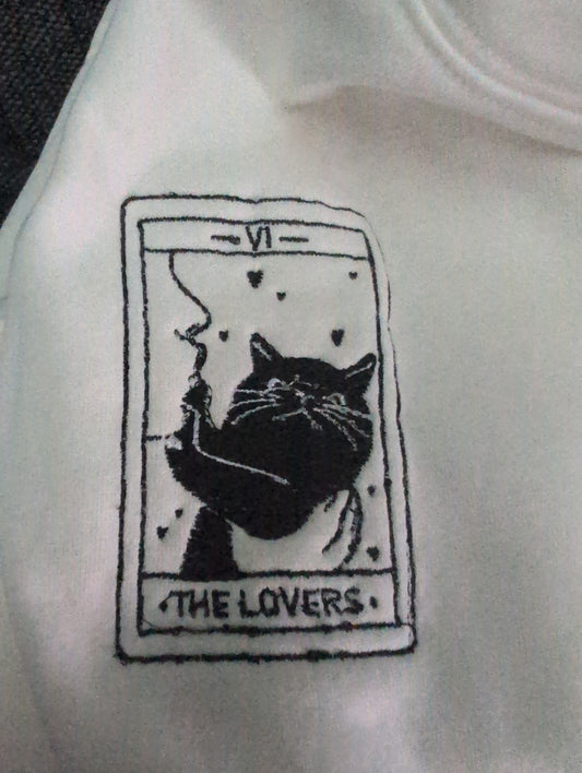 Oopsie Hoodie Cat Lover Tarot Card Design