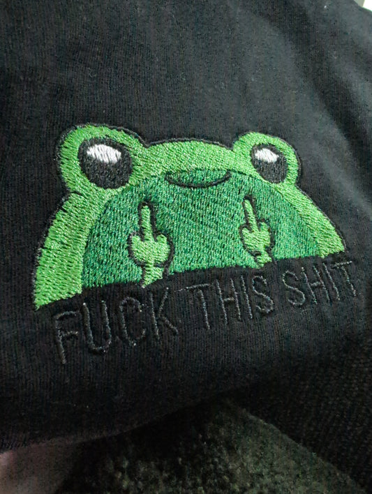 Oopsie Male "FUCK THIS SHIT" Medium T-Shirt